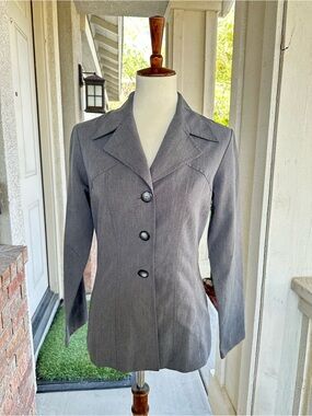 Vintage America Women's Charcoal Blazer